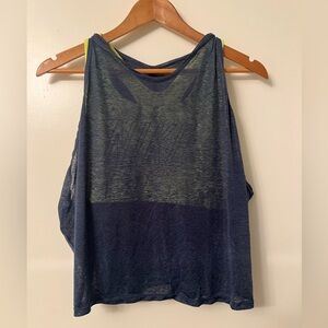 Nike Dri-FIT Burnout 2-in-1 Training Tank - Size Large